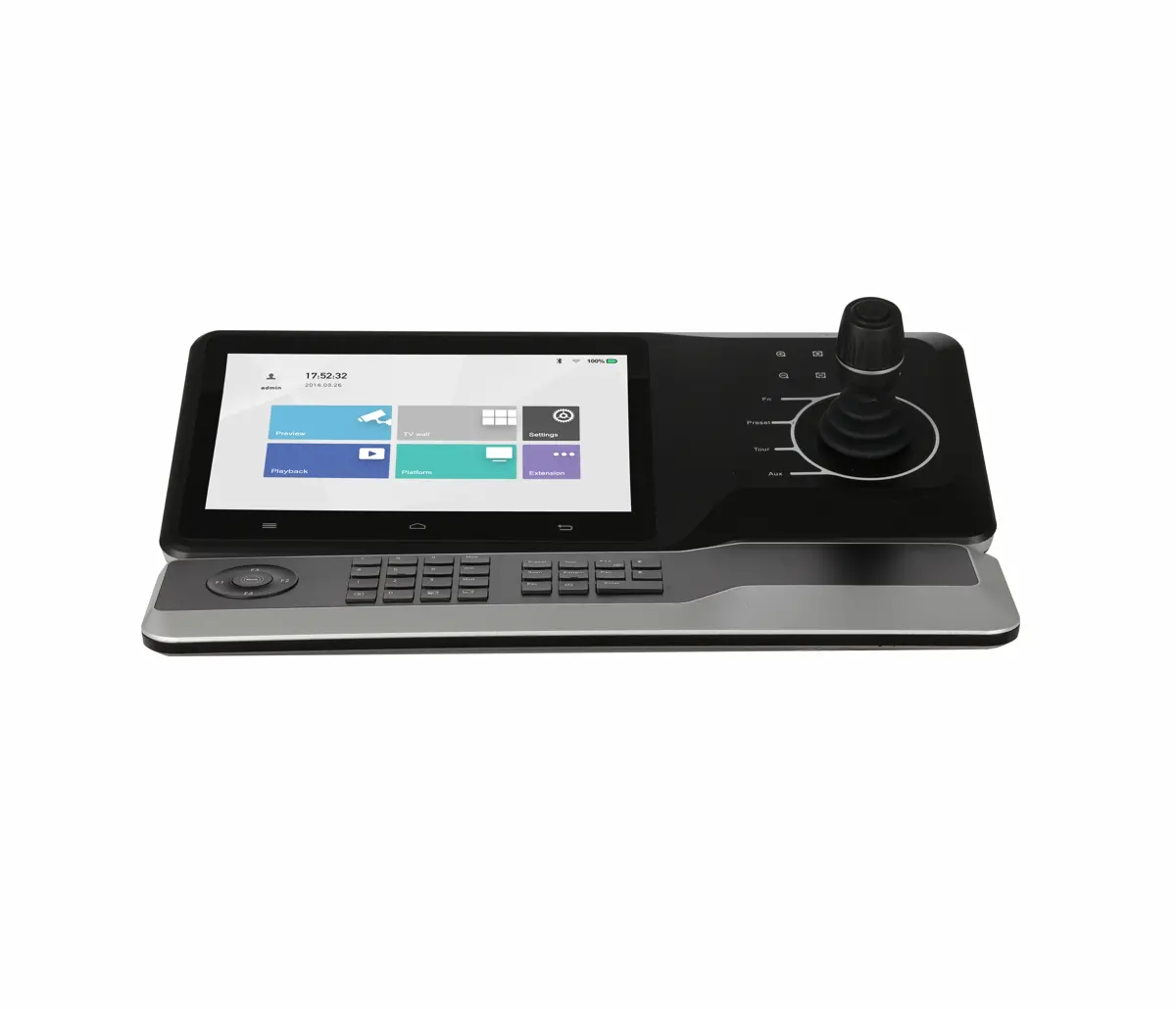 Клавиатура Dahua NKB5000-F, RS232, RS485, WiFi, 4-axis, 4CH HDMI