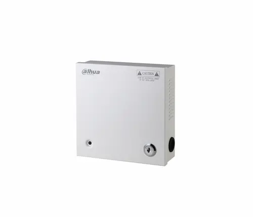 Τροφοδοτικό Dahua PFM340-5CH, DC12V4A 5-ch CCTV, 5 x 12VDC, για τοίχο, λευκό - 1