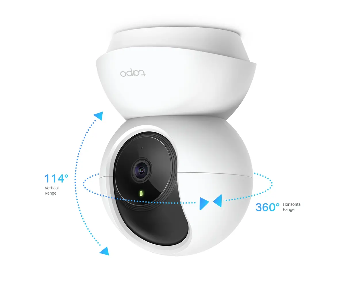 Κάμερα TP-Link Tapo C200, Pan/Tilt, 1080p, ημέρα/νύχτα έως 9μ., Micro SD, μικρόφωνο - image 1