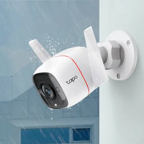 Cameră TP-Link Tapo C310, 3MP, WiFi, zi/noapte până la 30m., Micro SD, de exterior, microfon - 3