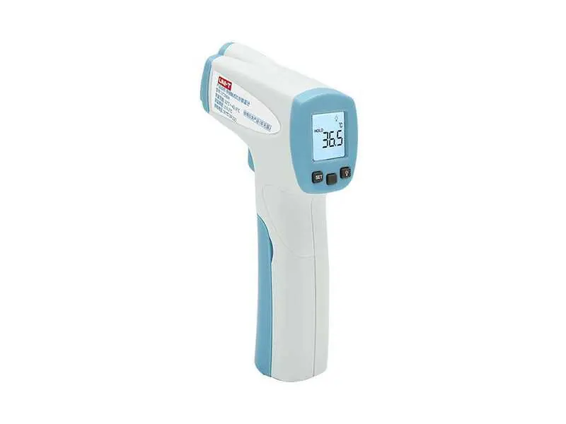 Termometru UT30H, fără contact, ecran LED, alarmă sonoră