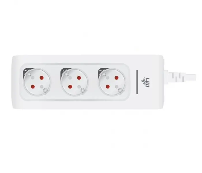 Управляем разклонител Ubiquiti mPower, 3 гнезда, WiFi свързаност, стенен монтаж - image 3