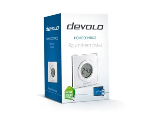 Termostat de cameră devolo 09810, Z-Wave - 1