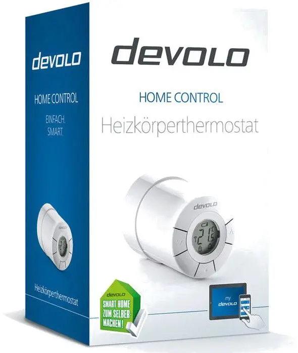 Θερμοστάτης καλοριφέρ devolo 09811, Z-Wave - image 1