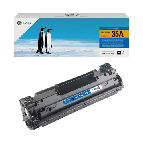 УНИВЕРСАЛНА КАСЕТА HP Laserjet CE285A/CE278A/CB435A/CB436A/CANON LBP 6000/CANON CRG-725 (CRG725)/CRG-728 (CRG728)/CRG-712 (CRG712)/CRG-713 (CRG713) - Black - PN NT-PH435CUU - G&G