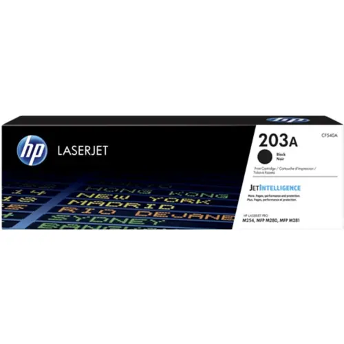 ΚΑΣΕΤΑ ΓΙΑ HP Color LaserJet Pro M254nw/M254dw/MFP M280nw/MFP M281fdn/MFP M281fdw - /203A/ - Black - PN CF540A - 1