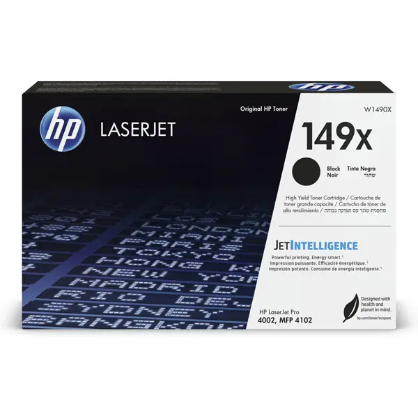 КАСЕТА ЗА HP Laserjet PRO 4002/MFP 4102 - HIGH CAPACITY - Black - /149X/ - PN W1490X