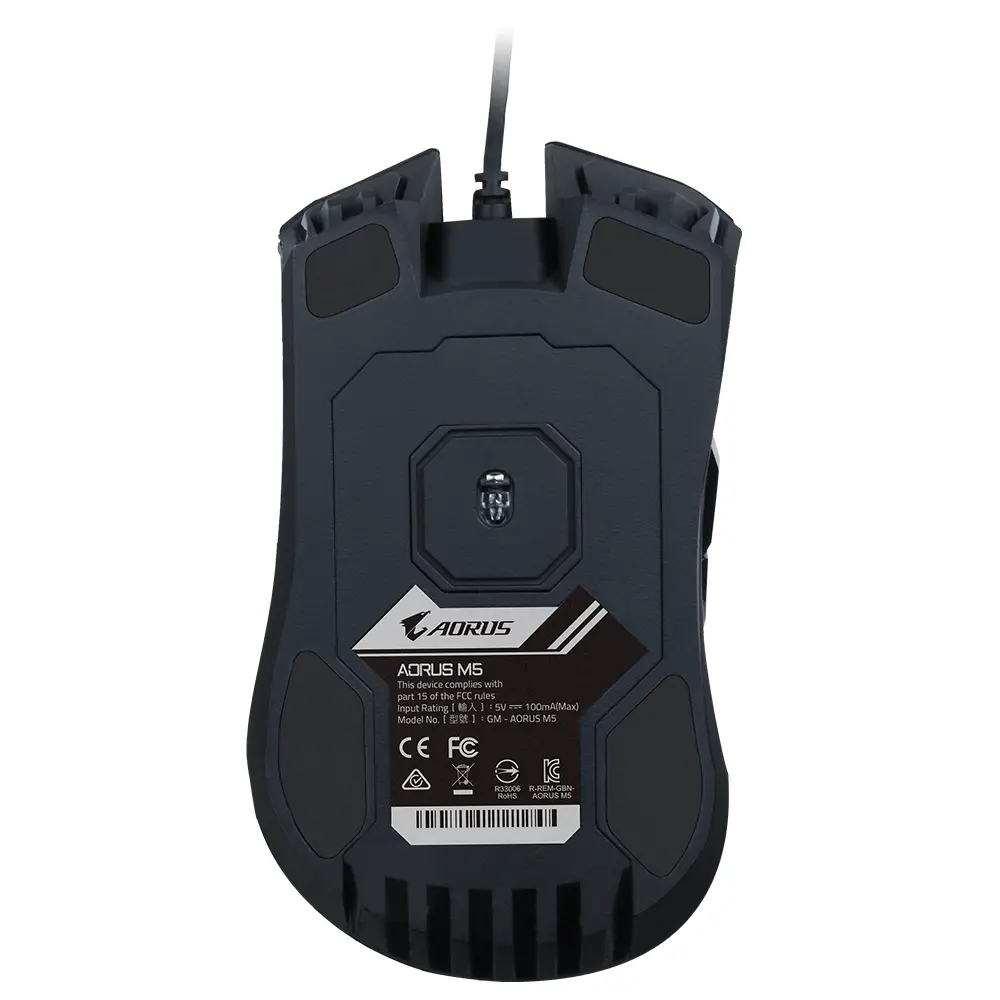 Mouse optic pentru gaming Gigabyte Aorus M5 RGB Fusion - image 4