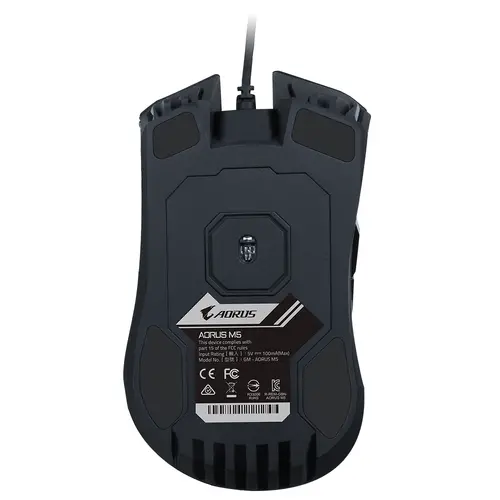 Mouse optic pentru gaming Gigabyte Aorus M5 RGB Fusion - 5