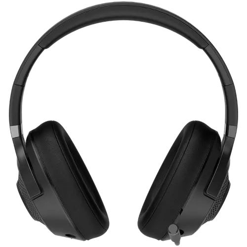 LORGAR Noah 500, Wireless Gaming headset with microphone, JL7006, BT 5.3, battery life up to 58 h (1000mAh), USB (C) charging cable (0.8m), 3.5 mm AUX cable (1.5m), size: 195*185*80mm, 0.24kg, black - image 2