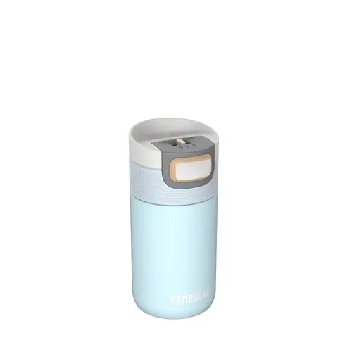 Cană termică din oțel inoxidabil Kambukka Etna cu capac termic 3 în 1 Snapclean®, 300 ml, Breezy Blue - 1