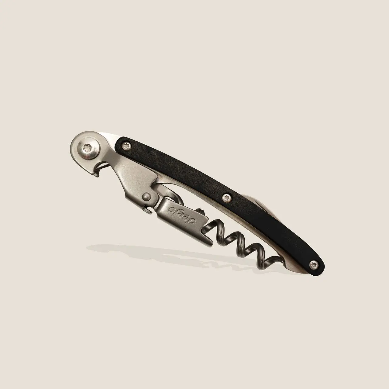 Τιρμπουσόν Deejo Waiter's knife, ξύλο έβενου