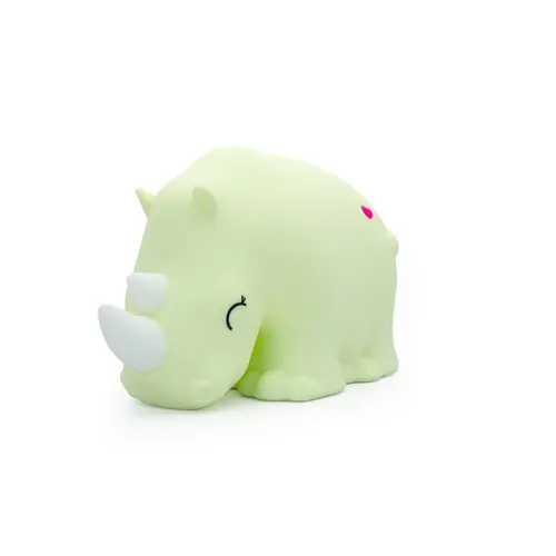 Акумулаторна нощна лампа Dhink® - Rhino, зелена