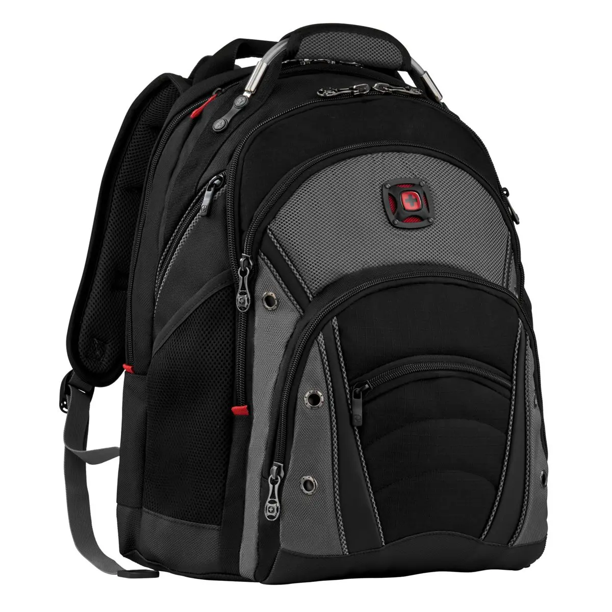 Раница за лаптоп Wenger Synergy 16", сива/черна