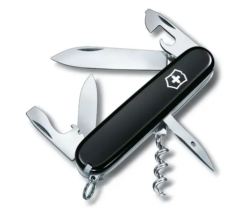 Ελβετικός σουγιάς Victorinox Spartan, μαύρο, blister