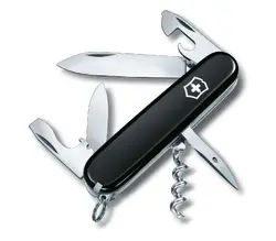 Швейцарски джобен нож Victorinox Spartan, черен, блистер