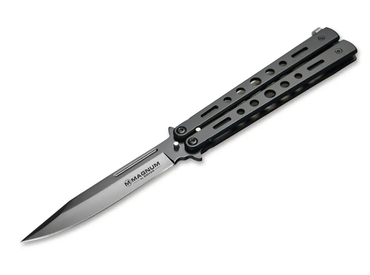 Джобен нож Boker Magnum Balisong All Black