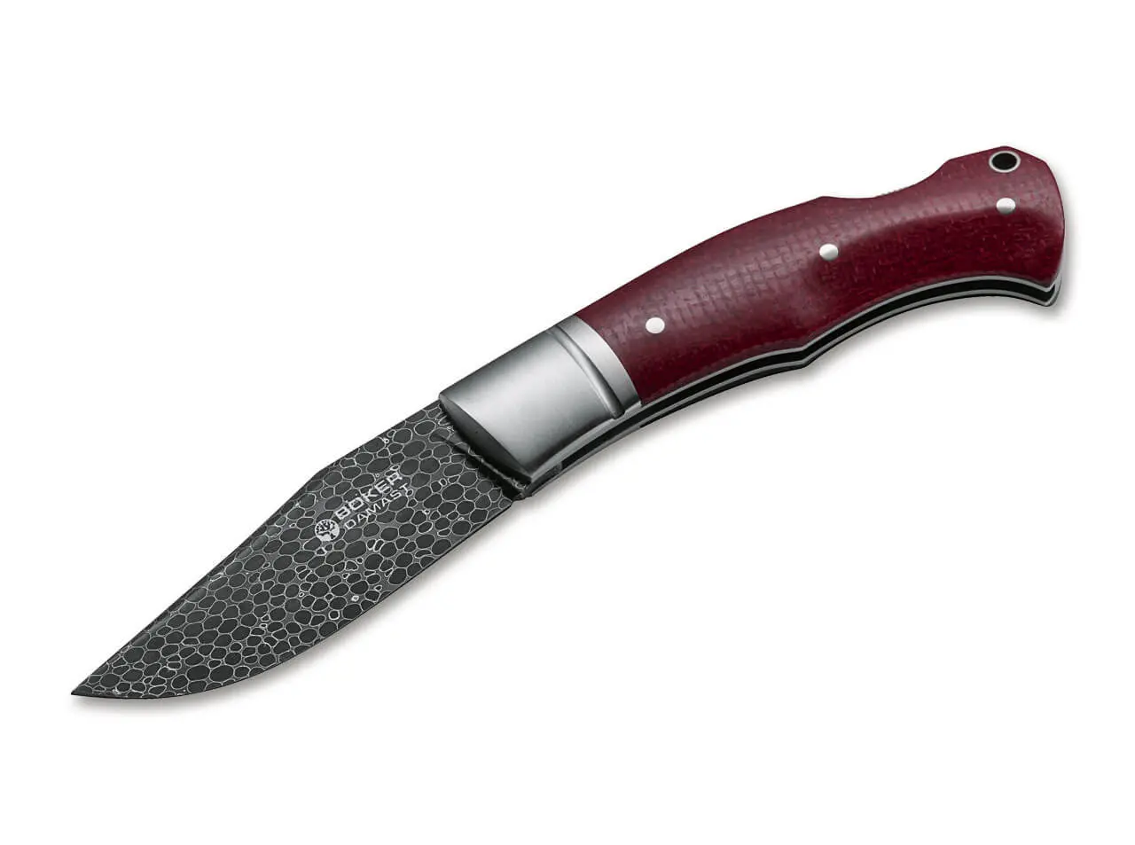 Джобен нож Boker Solingen Boxer Damast