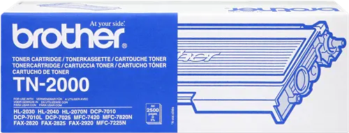 CARTUȘ PENTRU BROTHER HL 2030/2040/2070N/DCP 7010/7025/MFC 7420/7820N - Negru - PN TN2000 (TN-2000) - 1