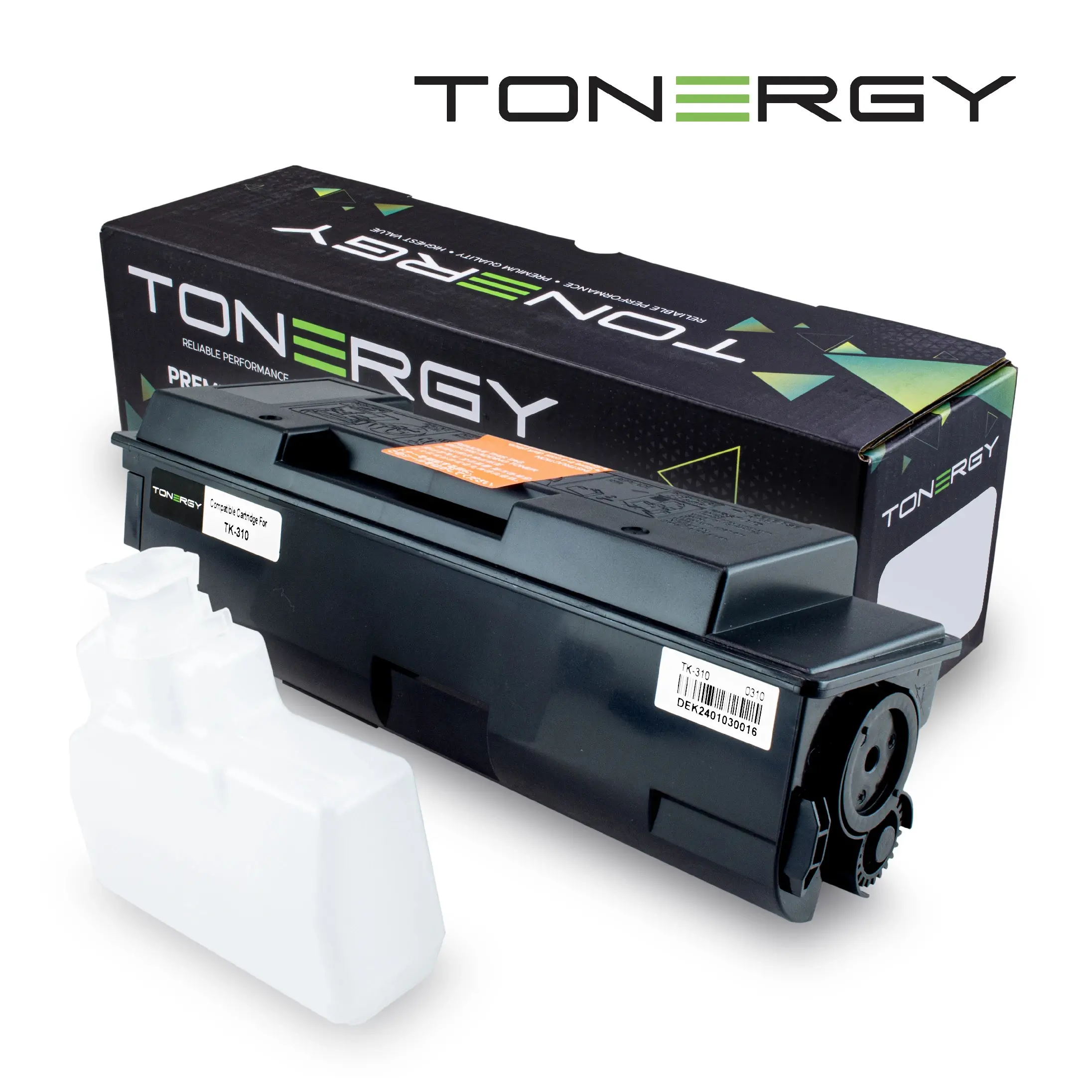 Tonergy compatibil Cartuș de toner Compatible Toner Cartridge KYOCERA TK-310 TK-312 TK-314 Negru, 12k