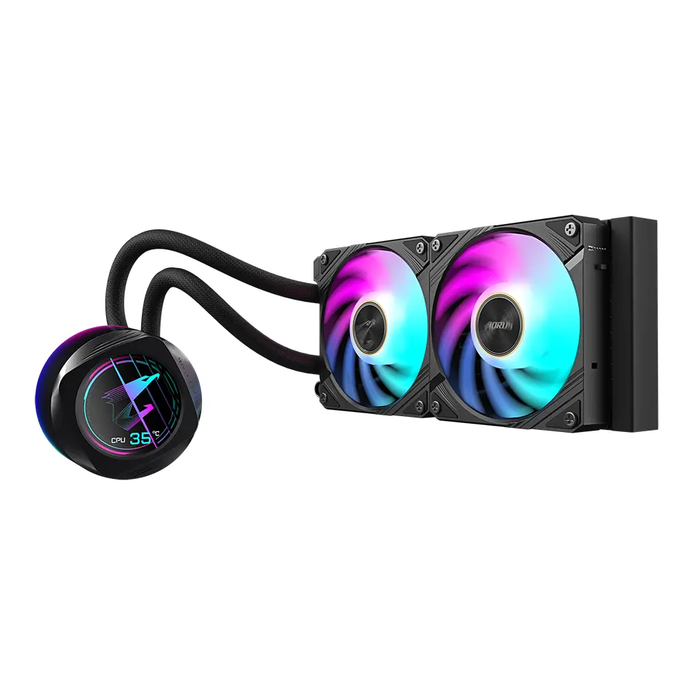 Ψύκτρα επεξεργαστή Gigabyte AORUS WATERFORCE X II 240 Μαύρο