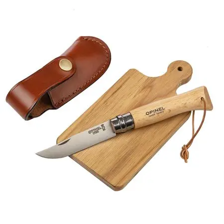 Комплект дъска и нож OPINEL