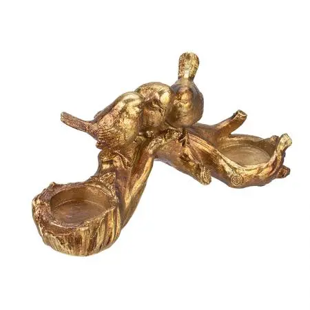 Decorațiune suport de lumânare păsări - image 1