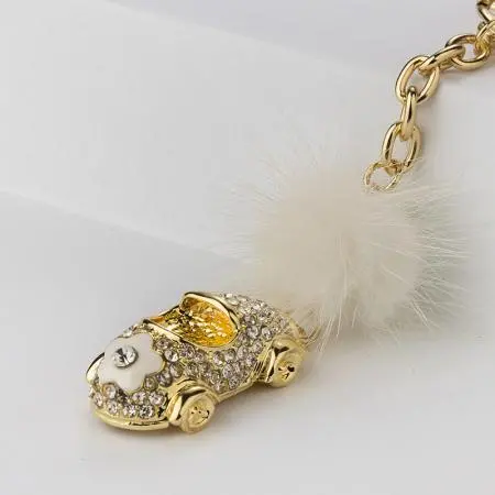 Ключодържател кола злато - image 3