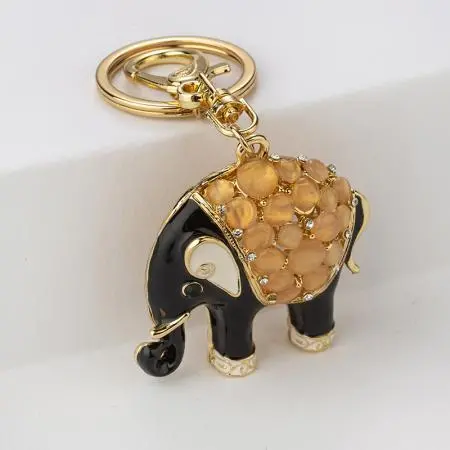 Ключодържател черно слонче - image 2