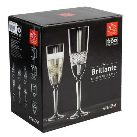 Brillante 6 pahare de șampanie - image 3
