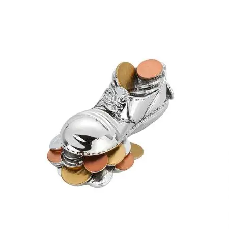 Statuetă pantof cu monede - 6 cm - image 1