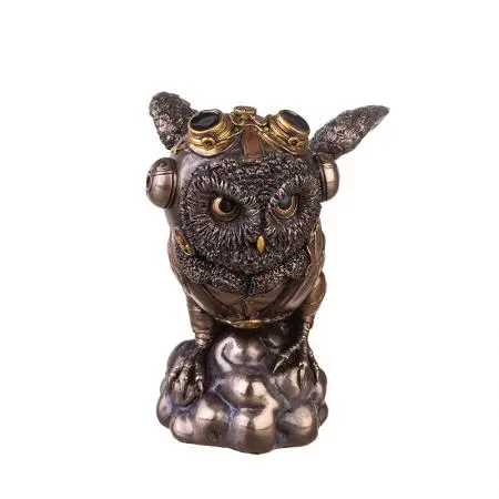Statuetă bufniță - aviator