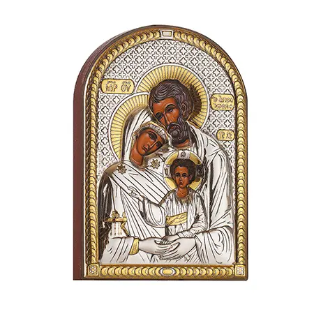 Icoană Sfânta Familie 7,5/10,5 cm