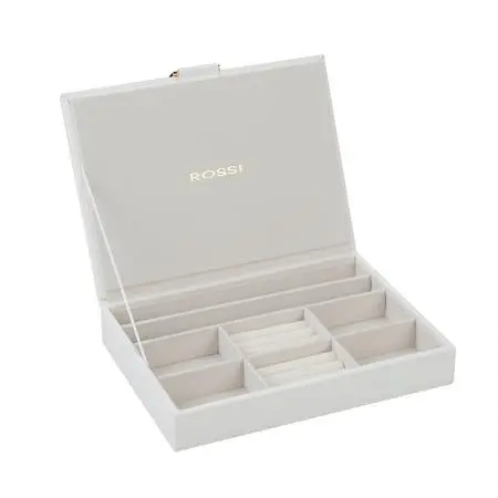 Кутия за бижута цвят бяло - ROSSI - image 1