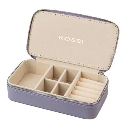 Кутия за бижута цвят люляк - ROSSI - image 1