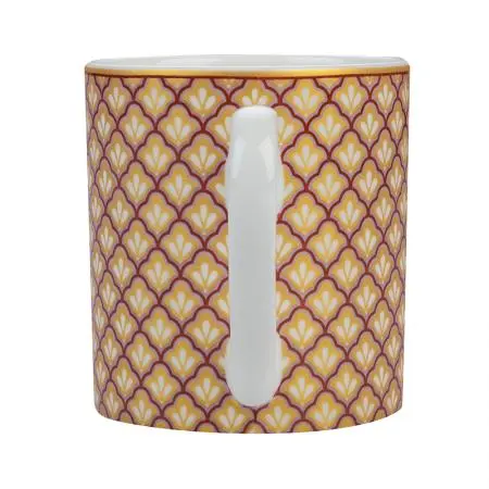 Порцеланов комплект за еспресо 2 чаши + 2 чинийки Лилия - image 3