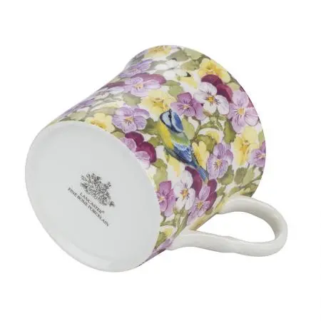 Ceașcă de porțelan pentru cafea - Violete - 3
