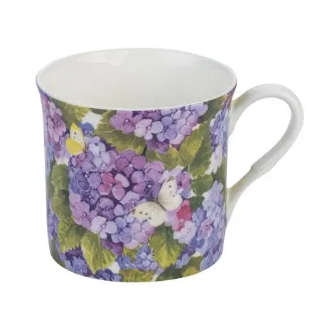 Ceașcă de porțelan pentru cafea - Hortensie - image 1