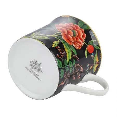 Πορσελάνινο φλιτζάνι καφέ - Παιωνία - 3