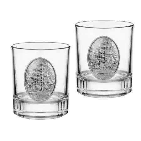 Set sticlă cu 6 buc. pahare - Corabie - image 4