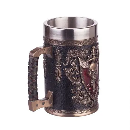 Halbă de bere craniu - image 1