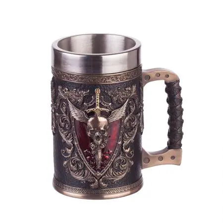 Halbă de bere craniu - 1