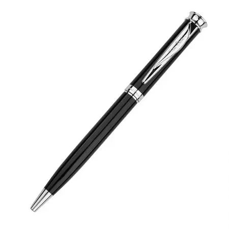 Химикалка Wave Black & Silver