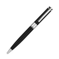 Химикалка Clip Chrome & Black