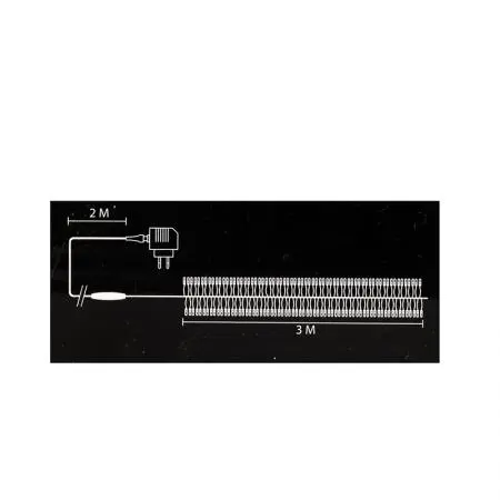 Коледно осветление 3 м, 390 диода - image 1