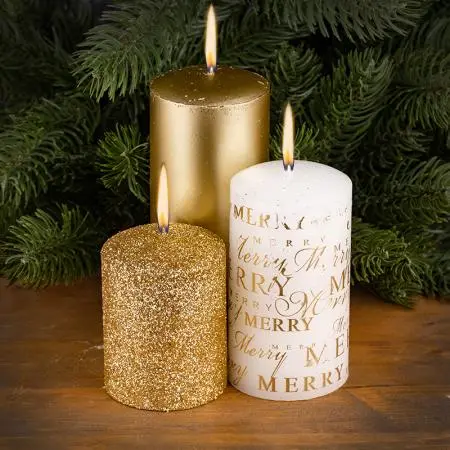 Коледен комплект от 3 свещи - image 2