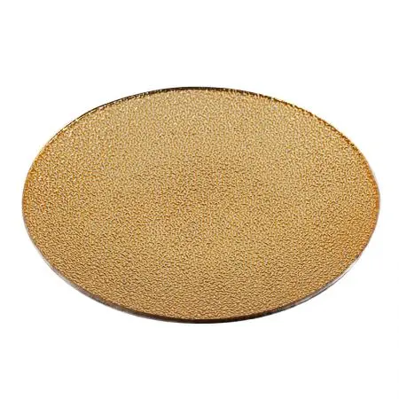 Suport pentru lumânare auriu 15cm - image 1
