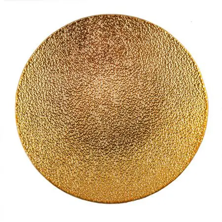 Suport pentru lumânare auriu 12cm - image 1
