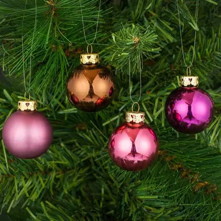 Стъклени топки - 12 бр. - image 1