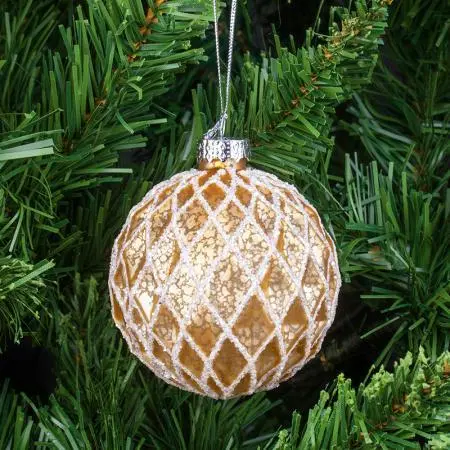 Коледна топка злато - image 1